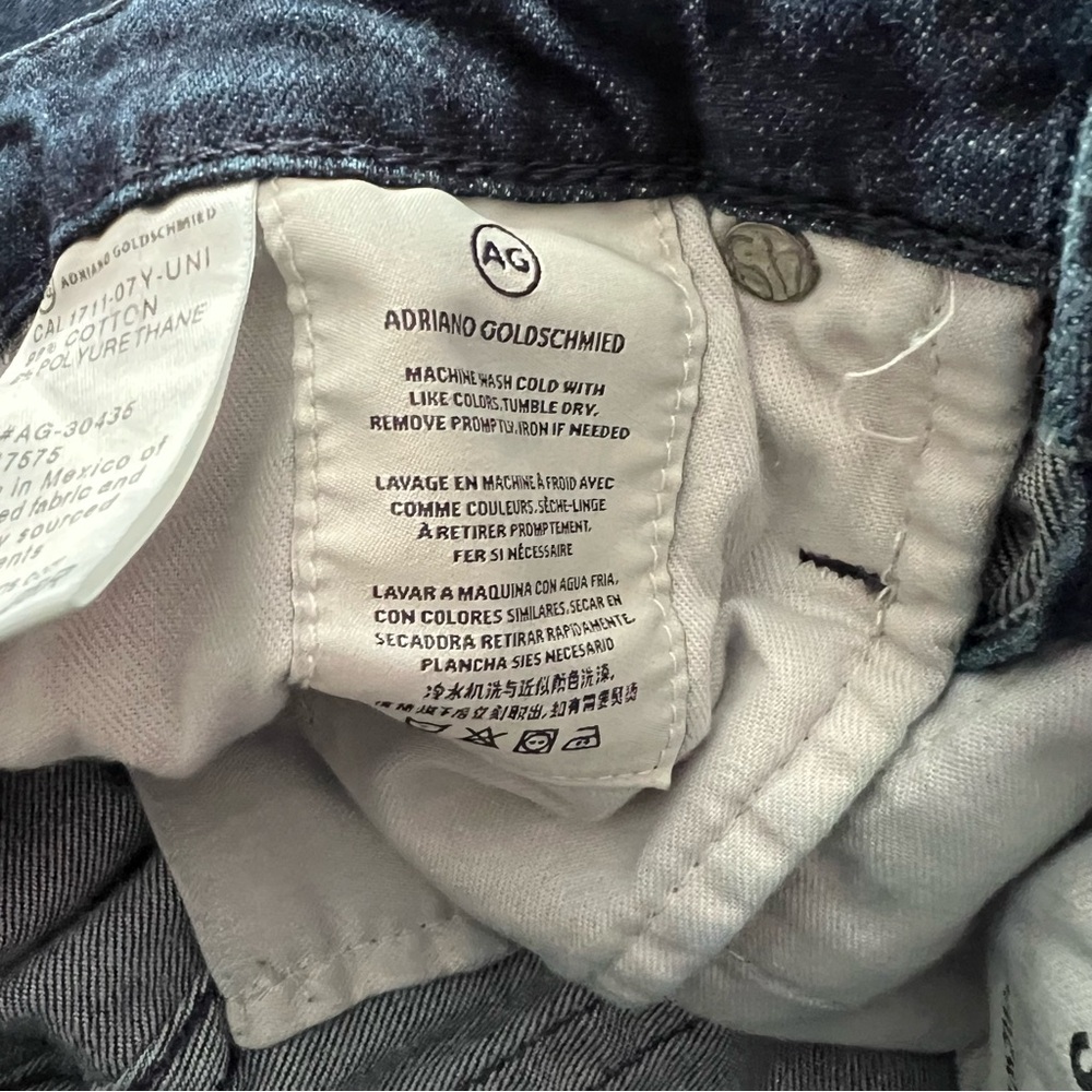 Ag‎ Adriano Goldschmied The Yvette wide leg ankle pants size 26R - Picture 12 of 12